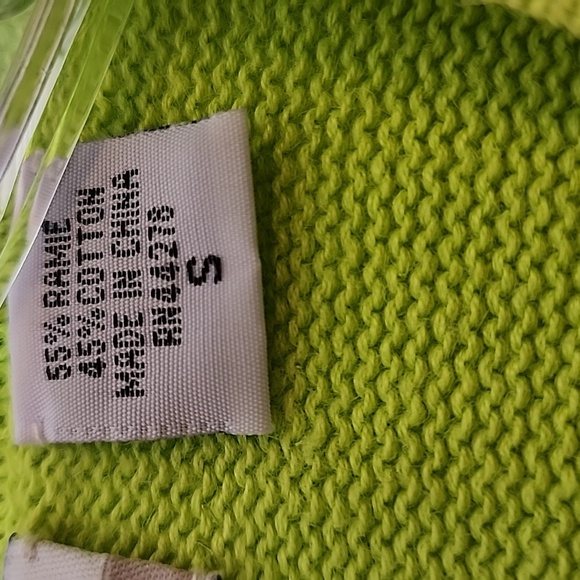 Vintage Classic Marisa Christina Green Golf Course Button Down Sweater Graphic - Picture 5 of 13